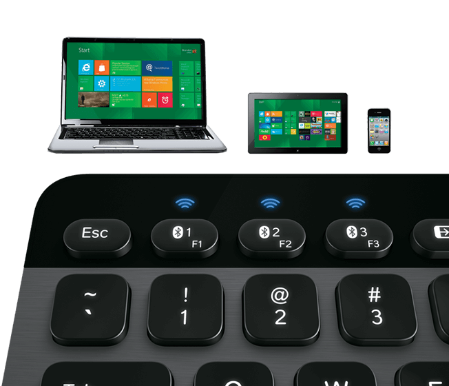 Matériels informatique clavier LOGITECH K810 Bluetooth infinytech Réunion 3