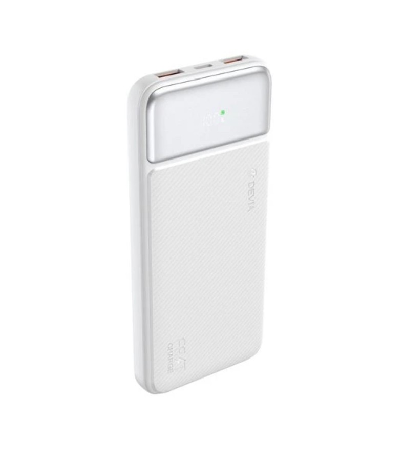 DEVIA Smart series 10000mAh Blanche infinytech Réunion 01