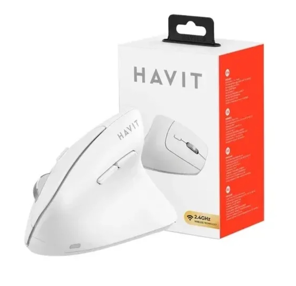 HAVIT MS45WB Blanche infinytech Réunion 02