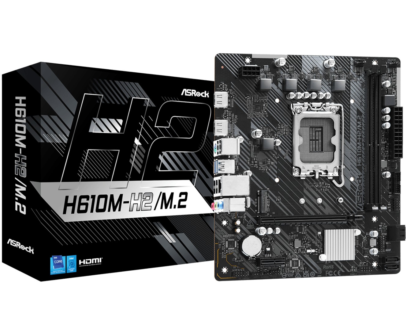 ASROCK H610M-H2 M.2 DDR4 infinytech Réunion 01