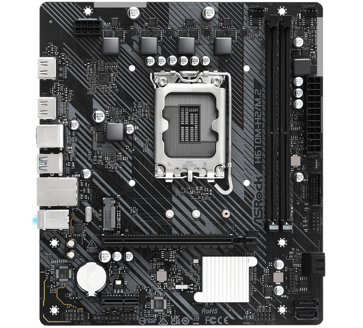 ASROCK H610M-H2 M.2 DDR4 infinytech Réunion 02