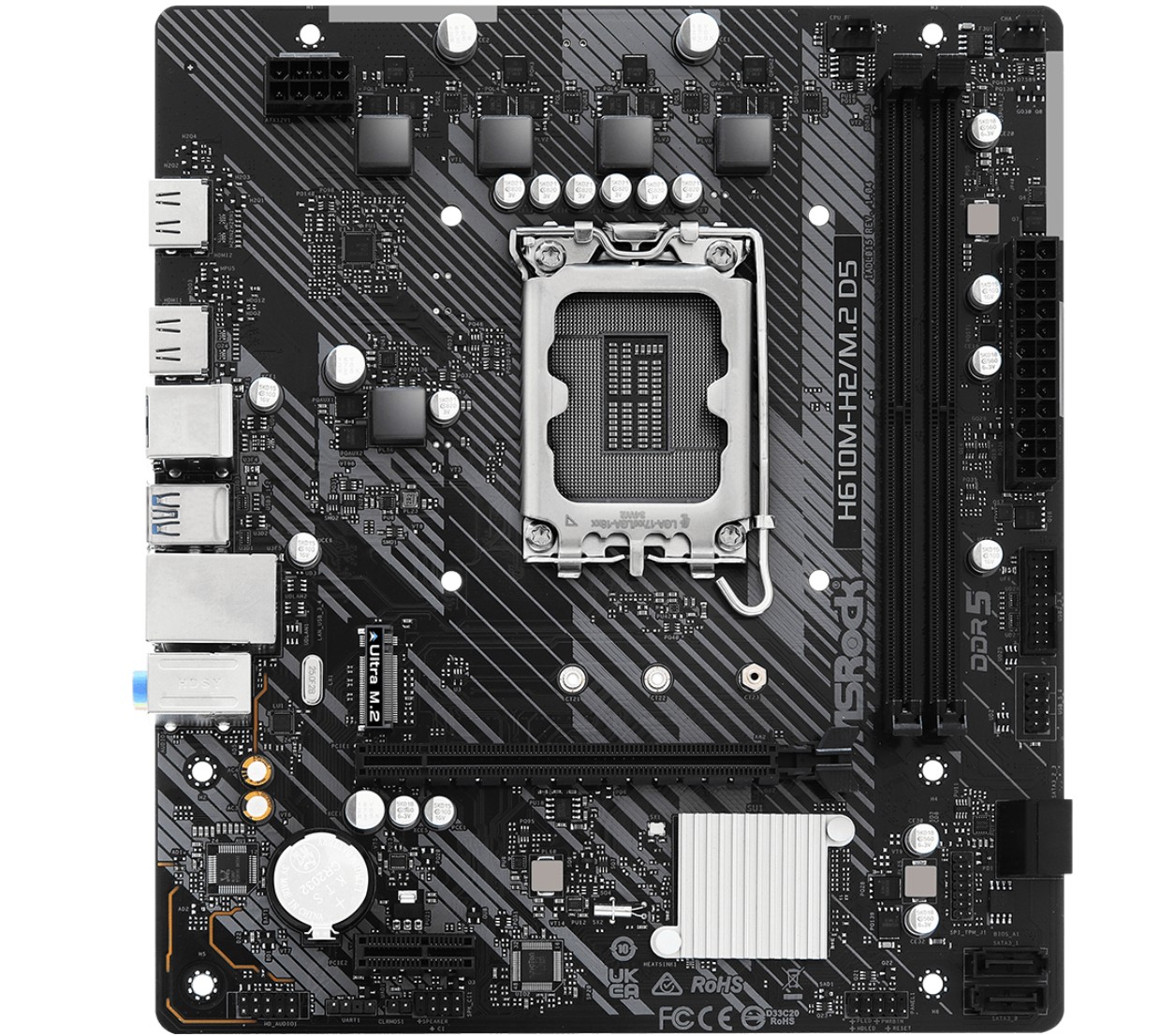 ASROCK H610M-H2 M.2 DDR5 infinytech Réunion 02