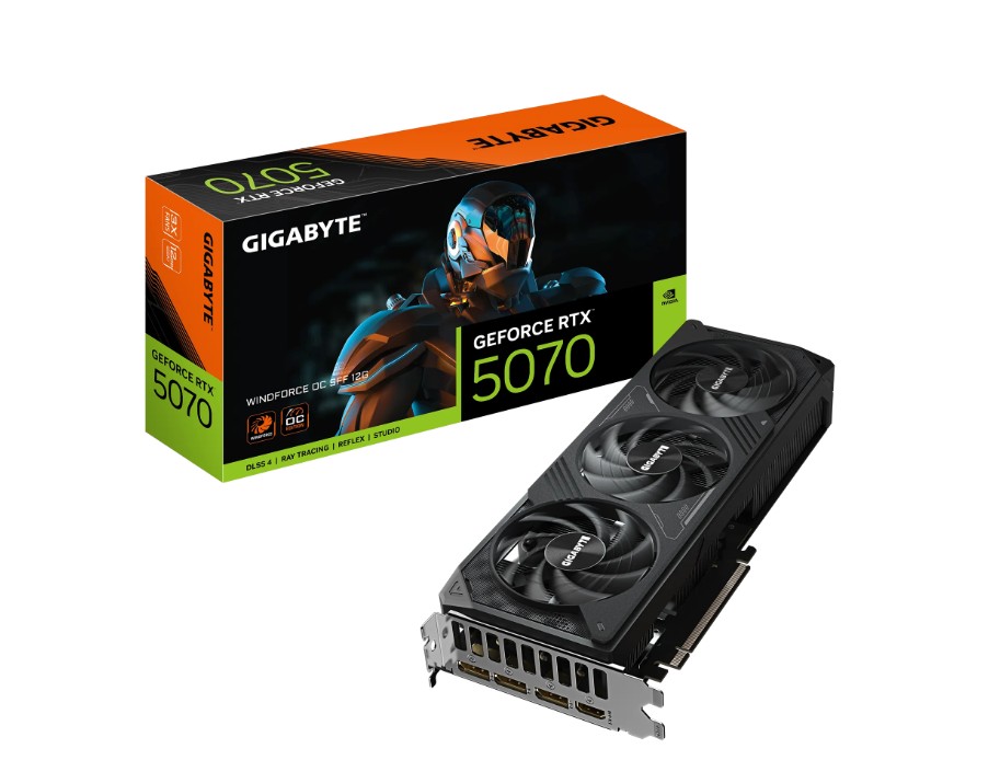 GIGABYTE GeForce RTX 5070 WINDFORCE OC SFF 12G infinytech Réunion 01