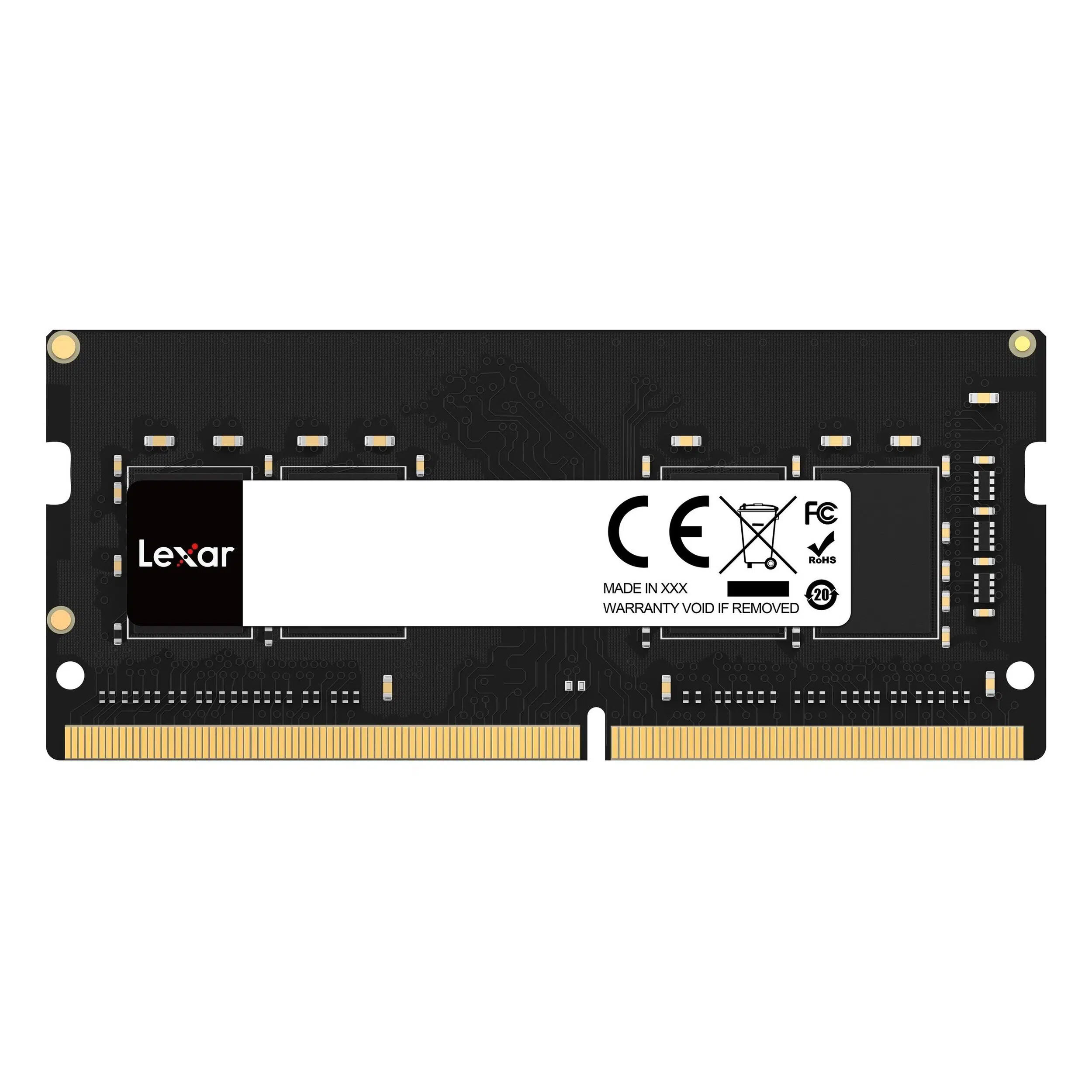 SODIMM LEXAR 8Go DDR5 5600Mhz Noir infinytech Réunion 01