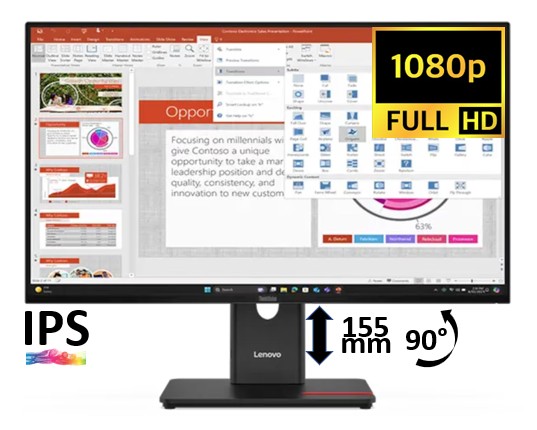 LENOVO ThinkVision T27-40 infinytech Réunion 01