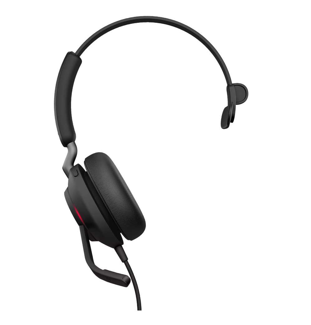 JABRA Evolve2 40 USB-C MS MONO infinytech Réunion 01