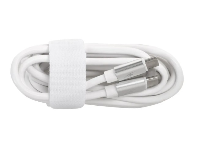 BLUESTORK Chargeur Smart 65W USB-C et USB-A avec câble USB-C Blanc infinytech Réunion 03