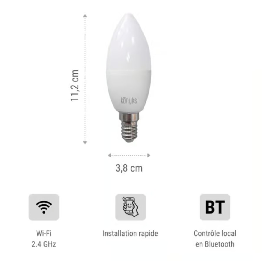 KONYKS ANTALYA E14 DUAL PACK infinytech Réunion 03