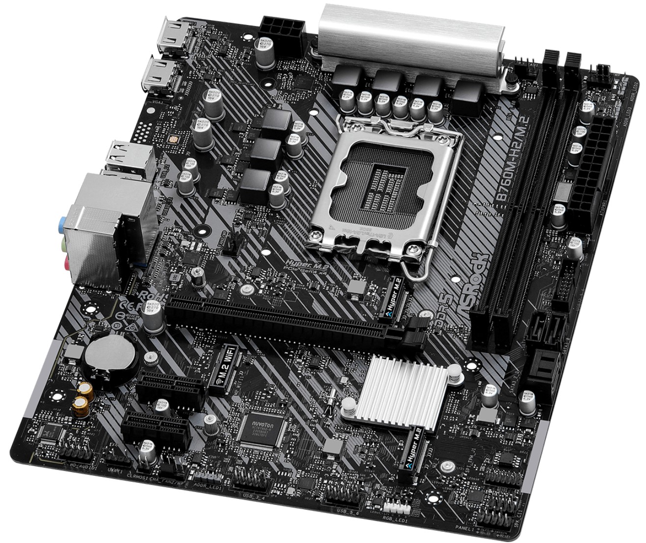 ASRock B760M-H2 M.2 DDR5 infinytech Réunion 03