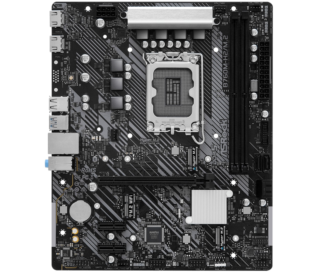 ASRock B760M-H2 M.2 DDR5 infinytech Réunion 02