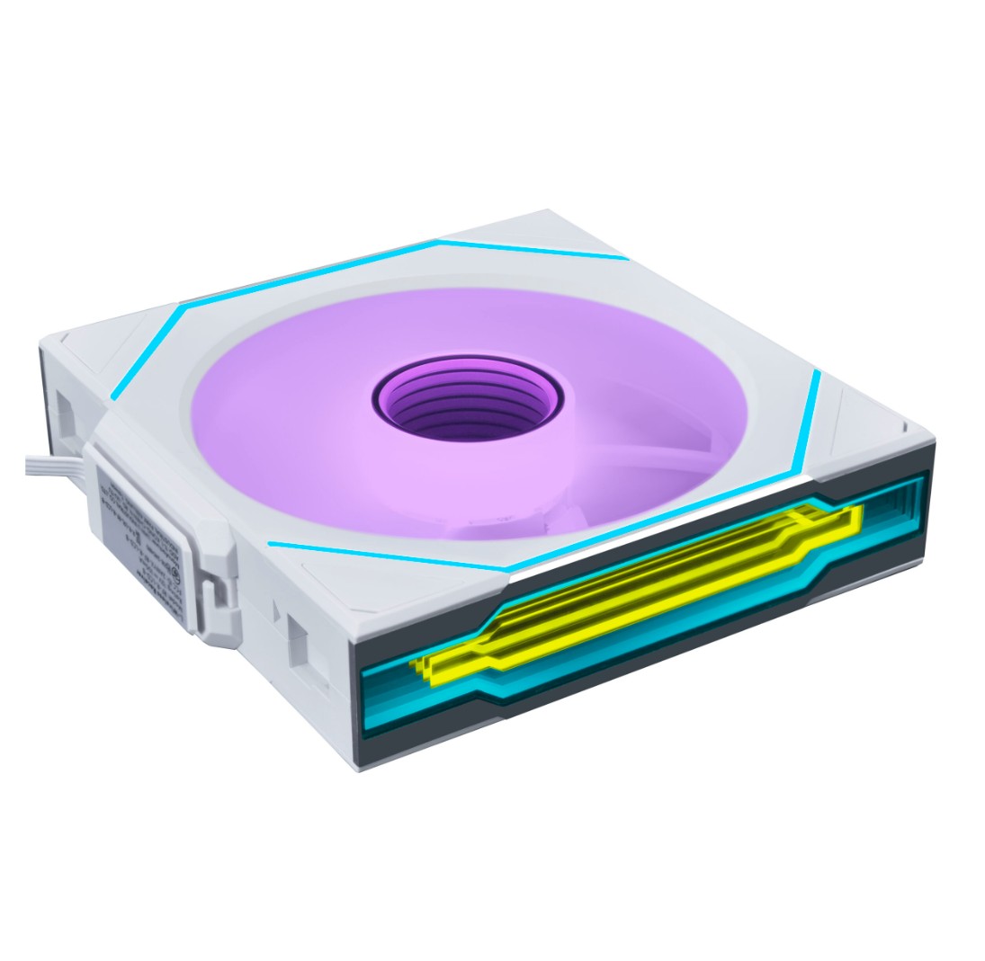 Lian Li Uni Fan SL-Infinity Wireless Reverse RGB 12cm Blanc infinytech Réunion 01