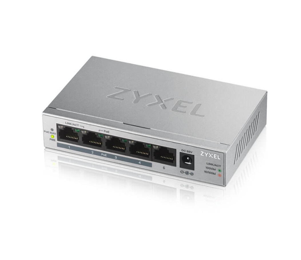 Zyxel GS1005-HP infinytech Réunion 02