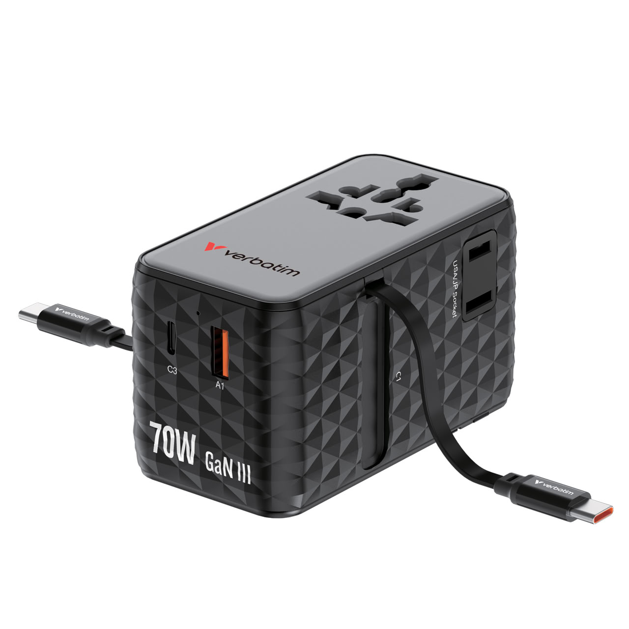 VERBATIM Charge n Travel 70W Noir infinytech Réunion 01