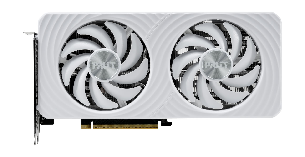 Palit GeForce RTX 5060 White OC infinytech Réunion 04