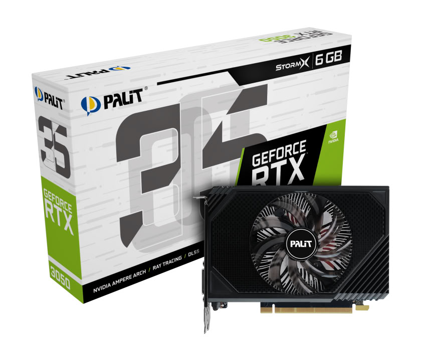 Palit GeForce RTX 3050 StormX 6Go Mini ITX infinytech Réunion 01