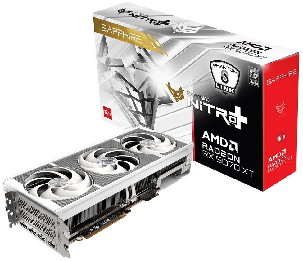 Sapphire Radeon RX 9070 XT Nitro+ PhantomLink Polar OC infinytech Réunion 01