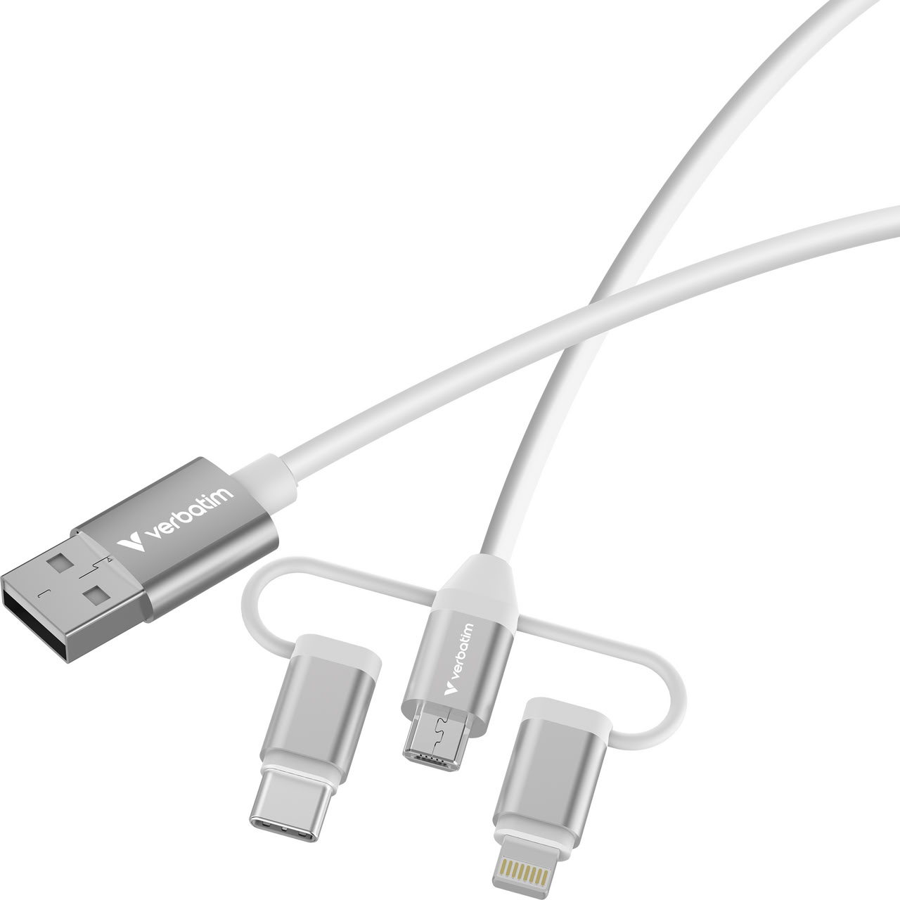 VERBATIM câble 3en1 1m QC 18W 480 Mbps infinytech Réunion 02