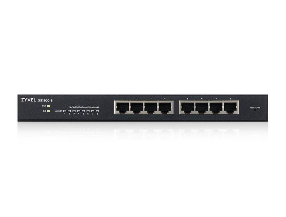 Zyxel GS1900V2 8 ports infinytech Réunion 03