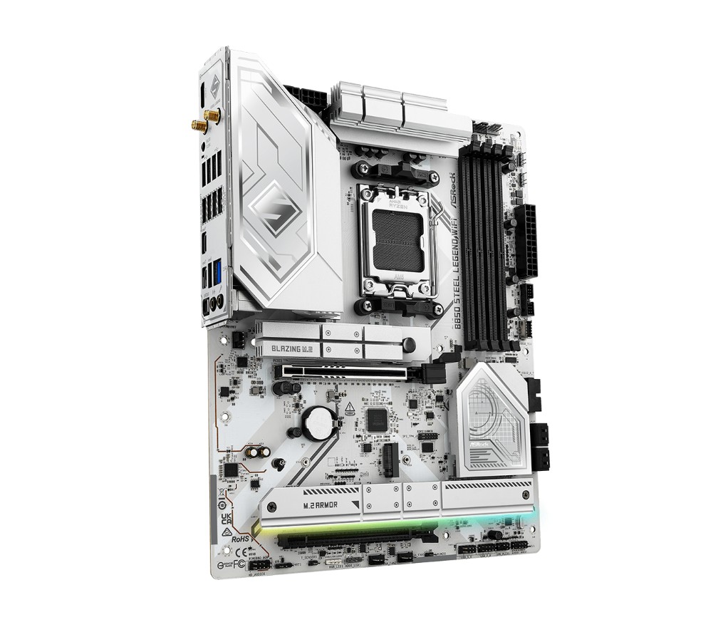 ASRock B850 Steel Legend WiFi AMD AM5 infinytech Réunion 03