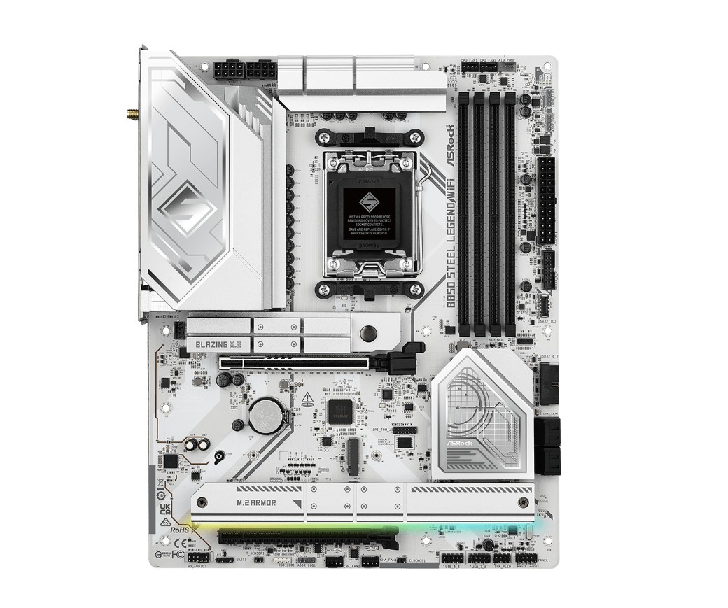 ASRock B850 Steel Legend WiFi AMD AM5 infinytech Réunion 02