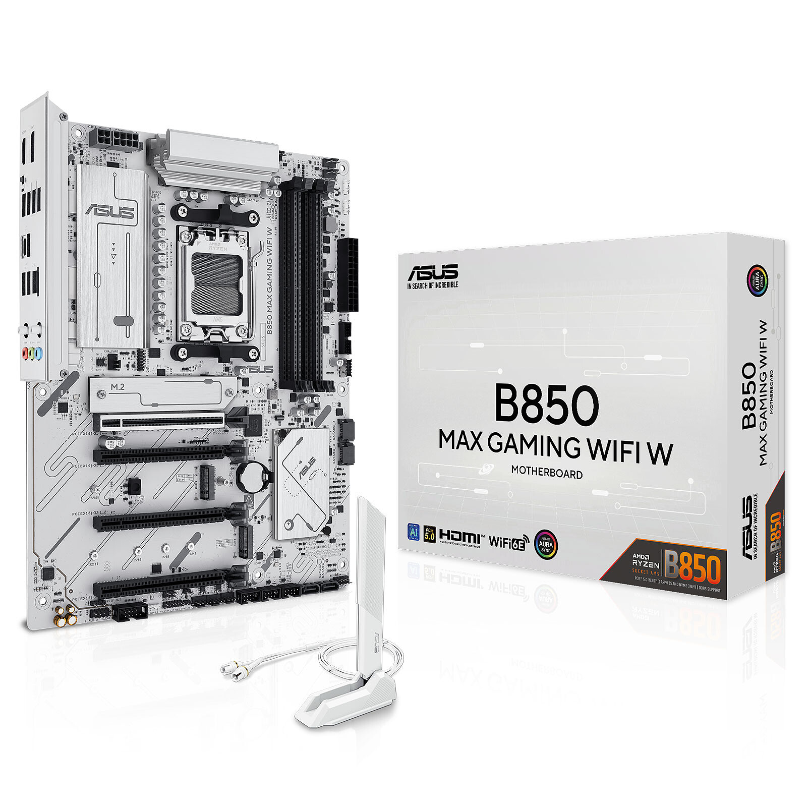 Asus B850 Max Gaming WiFi infinytech Réunion 01