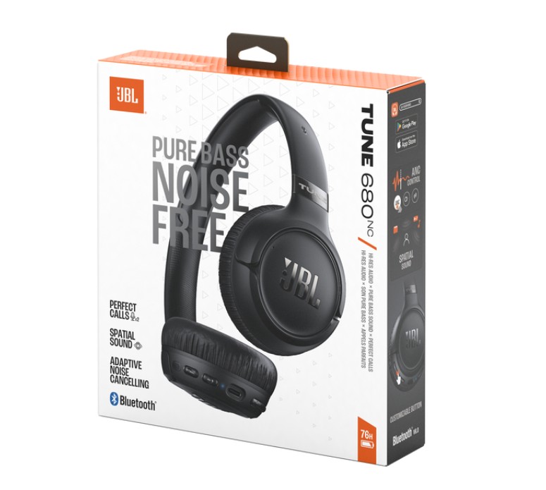 JBL Tune 680NC Noir infinytech Réunion 06