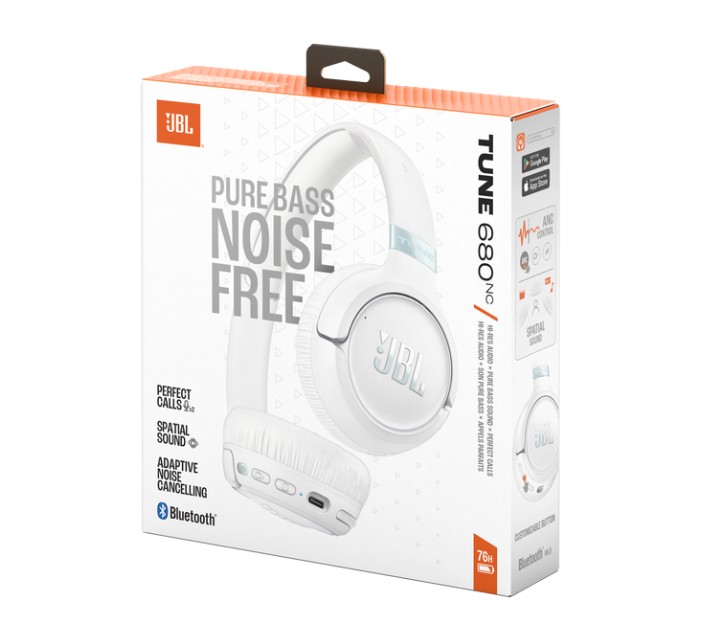 JBL Tune 680NC Blanc infinytech Réunion 06