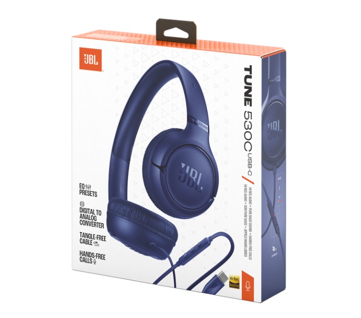 JBL Tune 530C Bleu infinytech Réunion 06