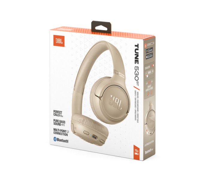 JBL Tune 530BT Beige infinytech Réunion 06
