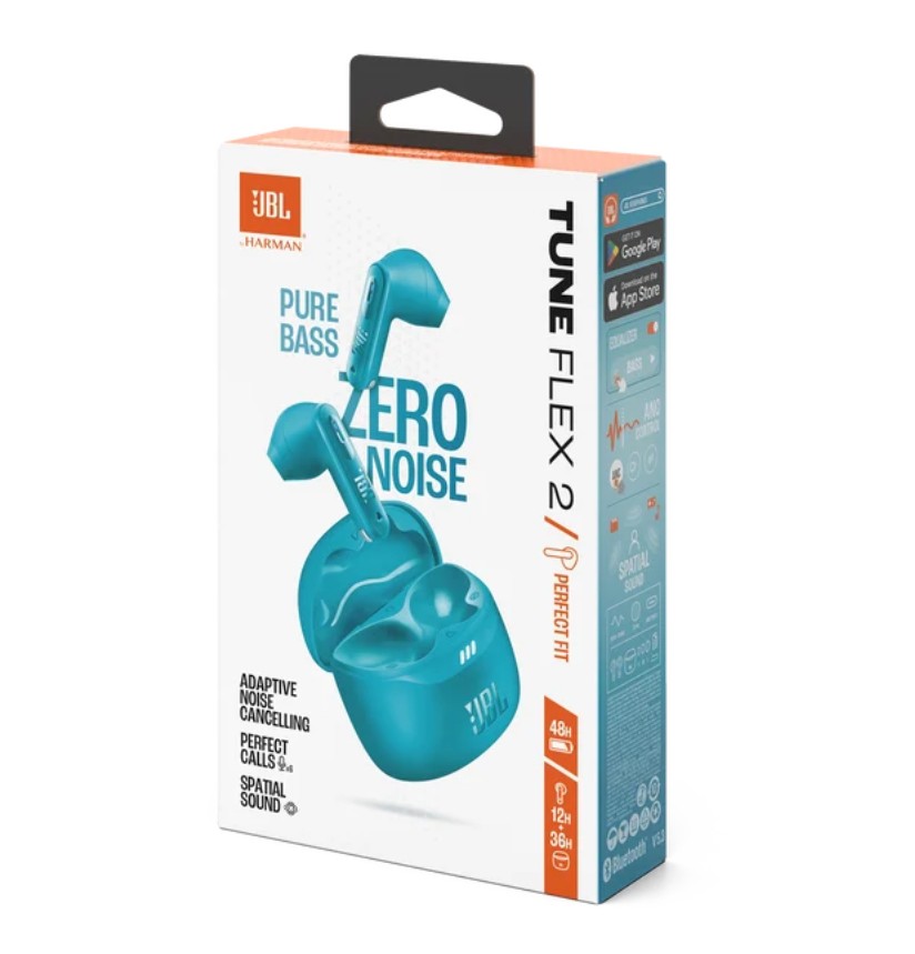 JBL Tune Flex2 Bleu infinytech Réunion 06