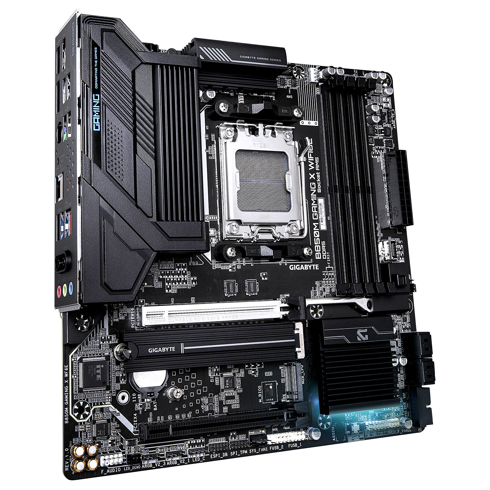 Gigabyte B850M Gaming X WiFi6E  infinytech Réunion 03