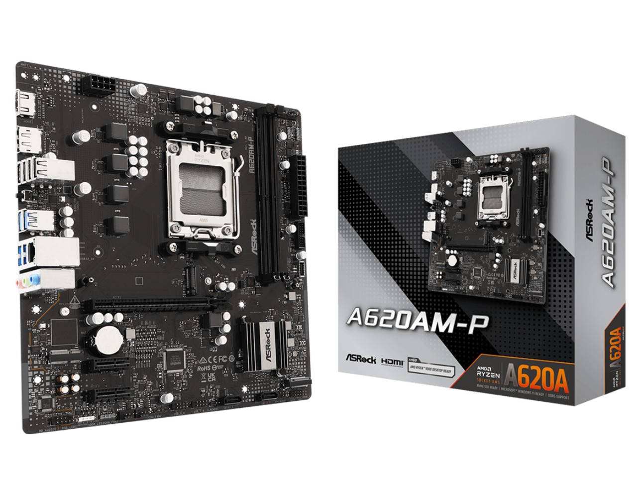 ASRock A620AM-P AM5 Micro ATX infinytech Réunion 01