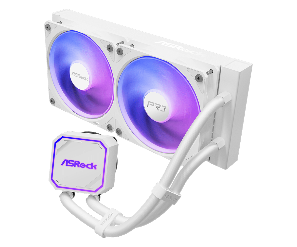 ASRock Pro RGB - 240mm Blanc infinytech Réunion 02