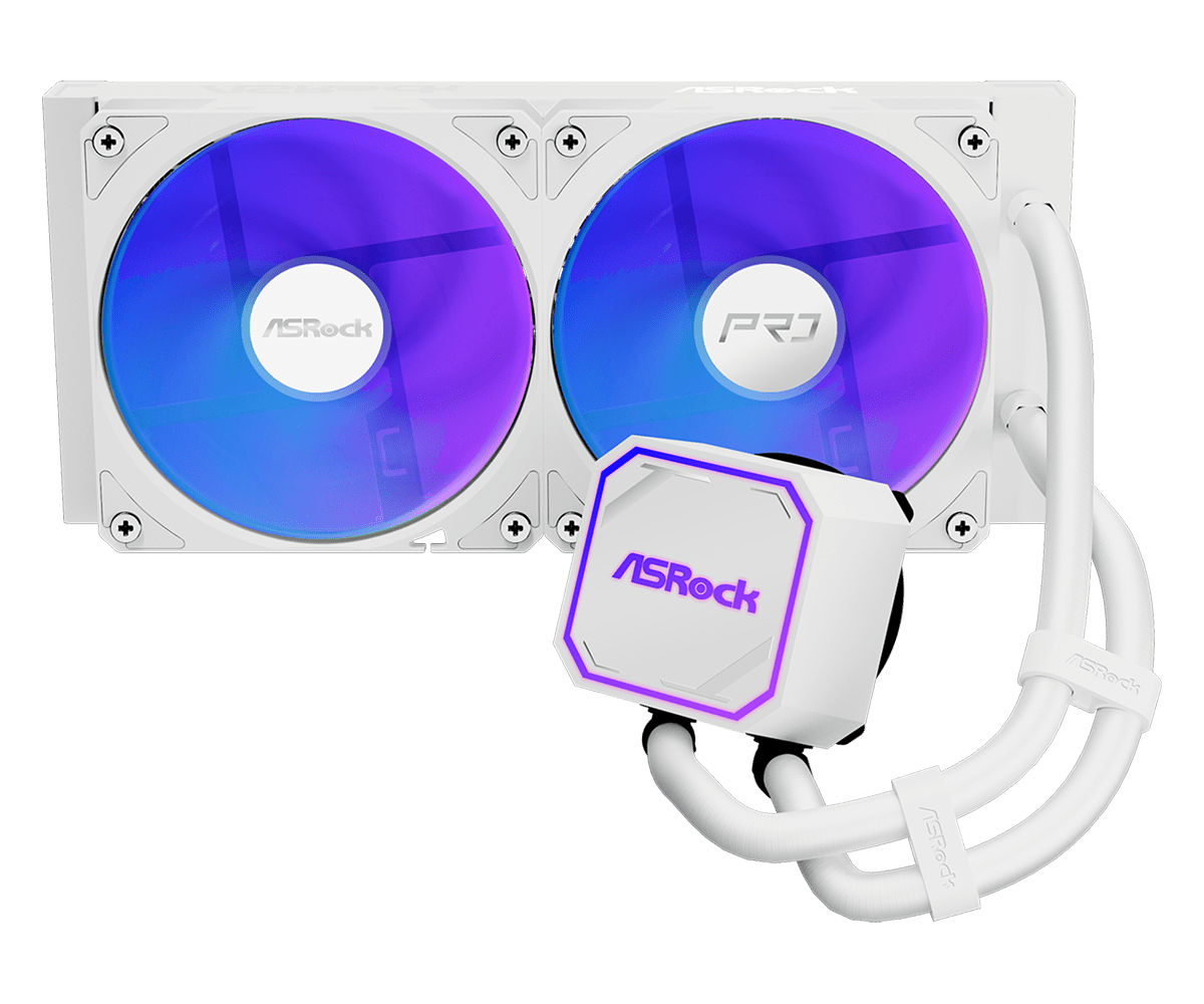 ASRock Pro RGB - 240mm Blanc infinytech Réunion 01