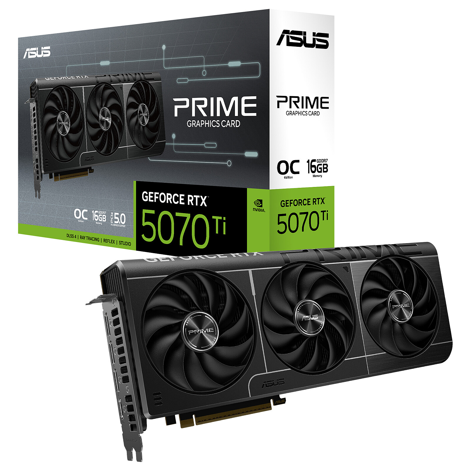 ASUS PRIME GeForce RTX 5070 Ti 16GB GDDR7 OC Edition infinytech Réunion 01