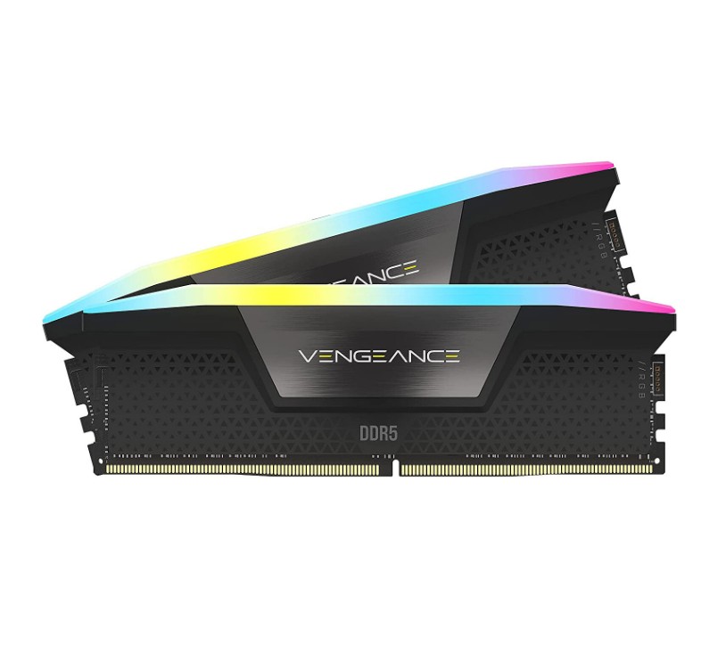 Corsair Vengeance RGB DDR5 32 Go 2 x 16 Go 5200 MHz CL40 Noir infinytech Réunion 01