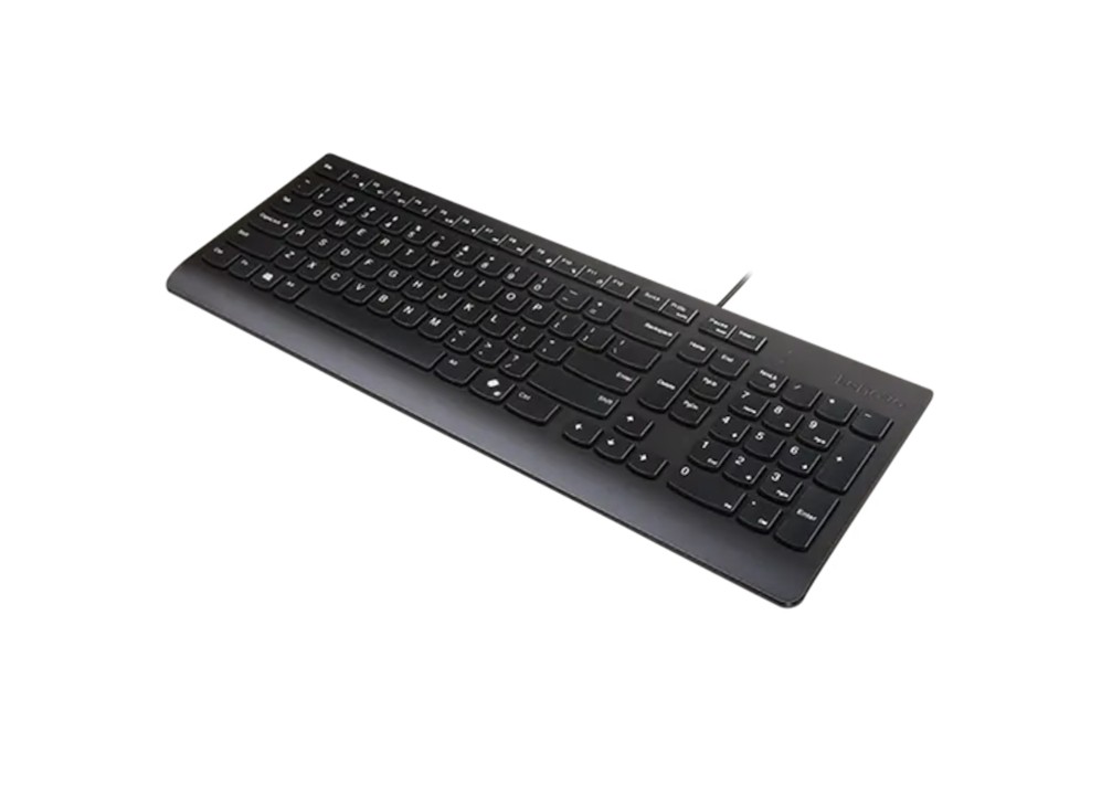Clavier à fil Lenovo Essential noir 4Y41R64644 infinytech Réunion 02