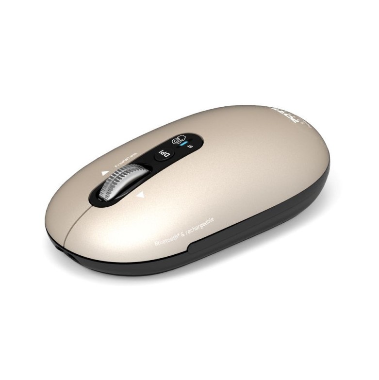 Souris PORT DESIGNS sans fil et Bluetooth rechargeable PURE MAC Beige infinytech Réunion 03