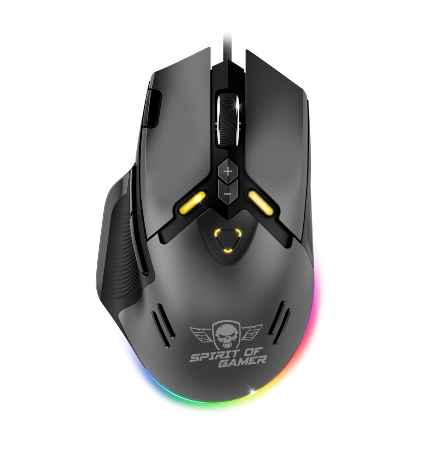 SPIRIT of GAMER Elite M60 Noir infinytech Réunion 01