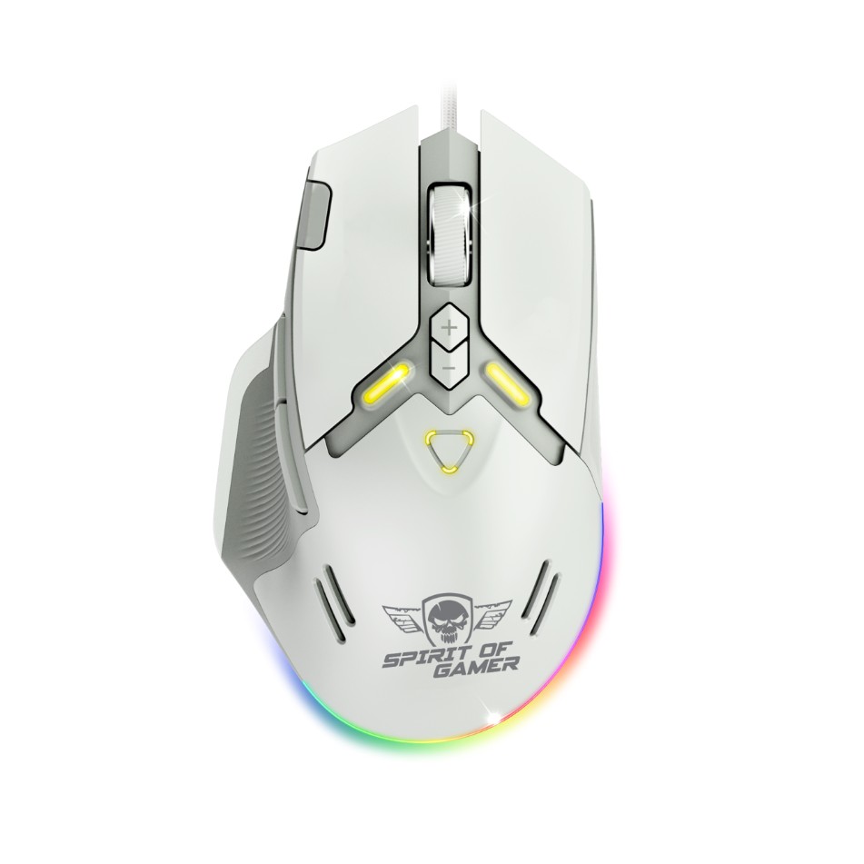 SPIRIT of GAMER Elite M60 Blanc infinytech Réunion 01