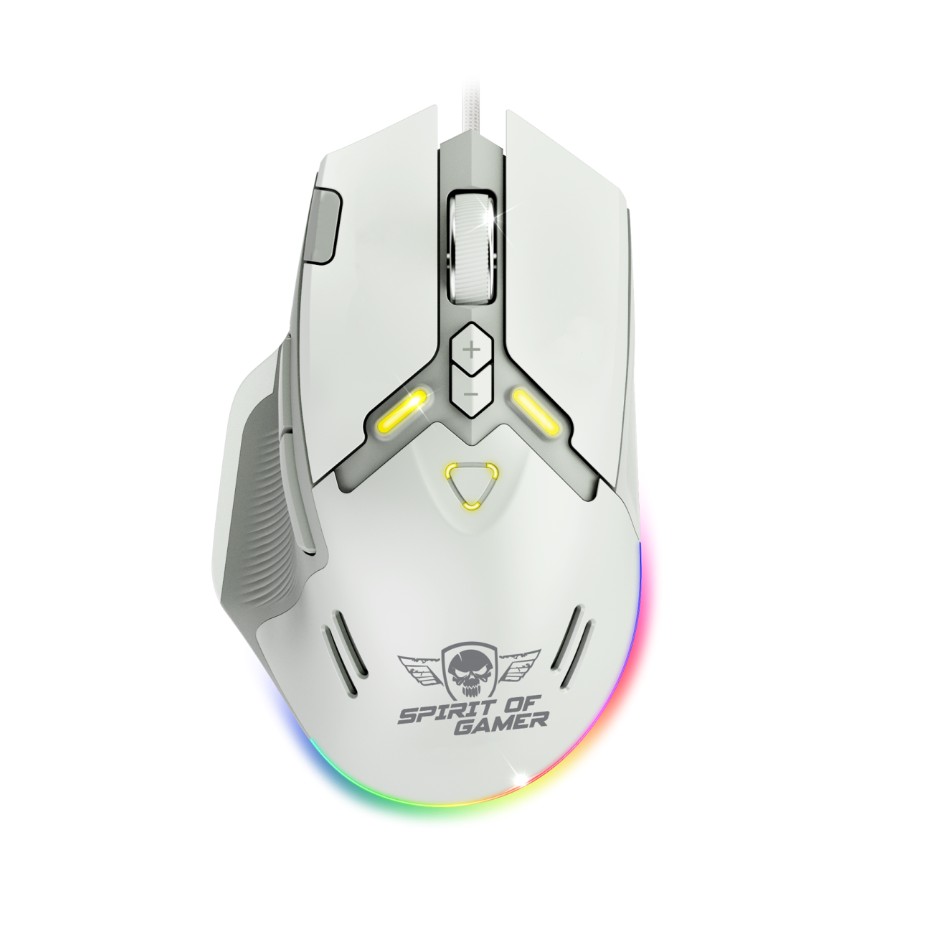 SPIRIT of GAMER Elite M60 Blanc infinytech Réunion 02