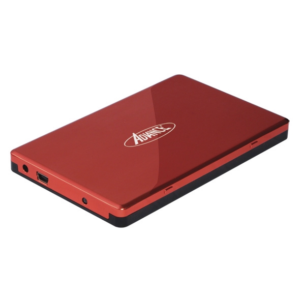 Matériels informatique boitier HDD externe ADVANCE BX2616RE USB 2.0 rouge infinytech Réunion 1