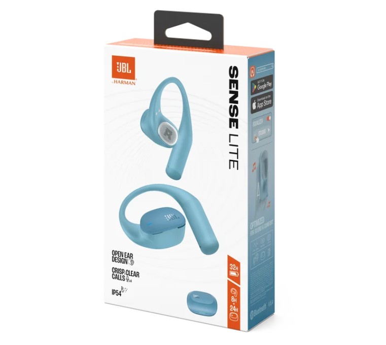 Ecouteurs JBL Sense Lite Bluetooth Bleu infinytech Réunion 04