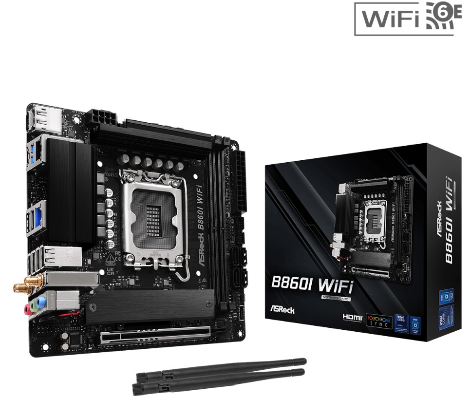 ASRock B860I WiFi infinytech Réunion 01