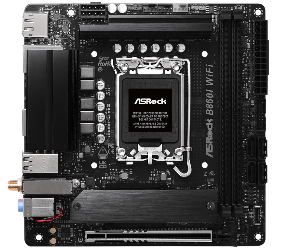 ASRock B860I WiFi infinytech Réunion 02