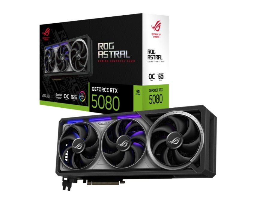 Asus GeForce RTX 5080 Rog Astral OC infinytech Réunion 01