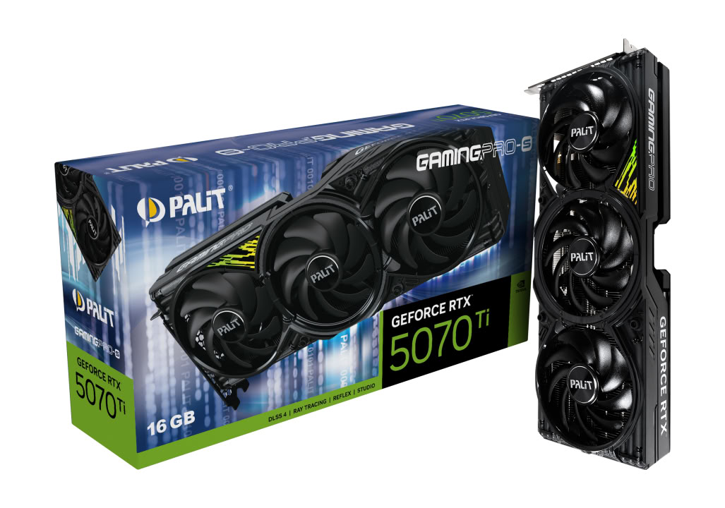 Palit GeForce RTX 5070 Ti GamingPro-S infinytech Réunion 01