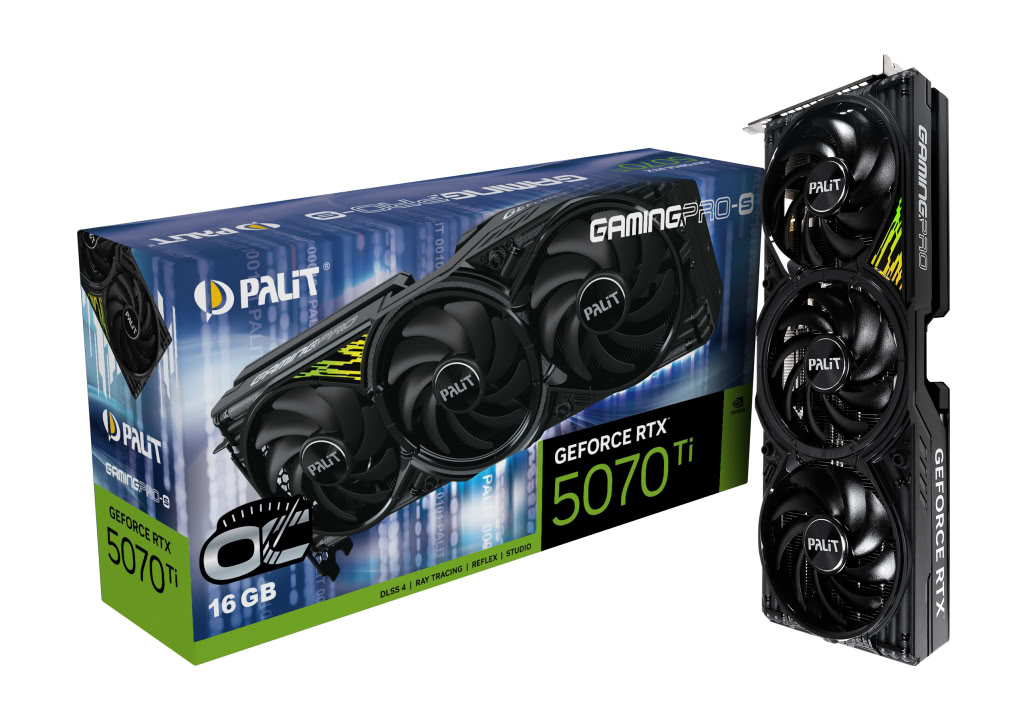 Palit GeForce RTX 5070 Ti GamingPro-S OC infinytech Réunion 01
