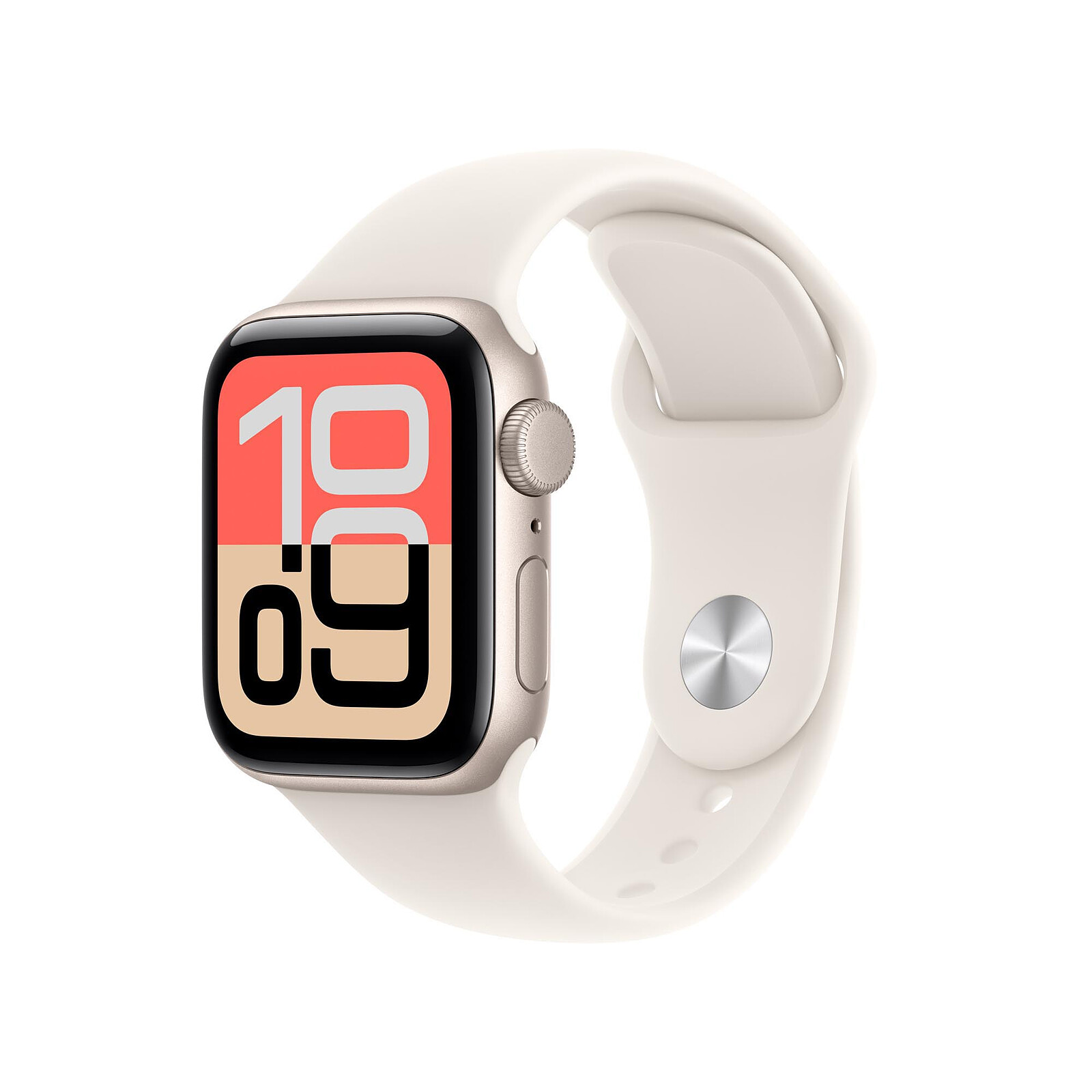 Apple Watch SE 3 GPS 40 mm Aluminium Lumière Stellaire infinytech Réunion 01