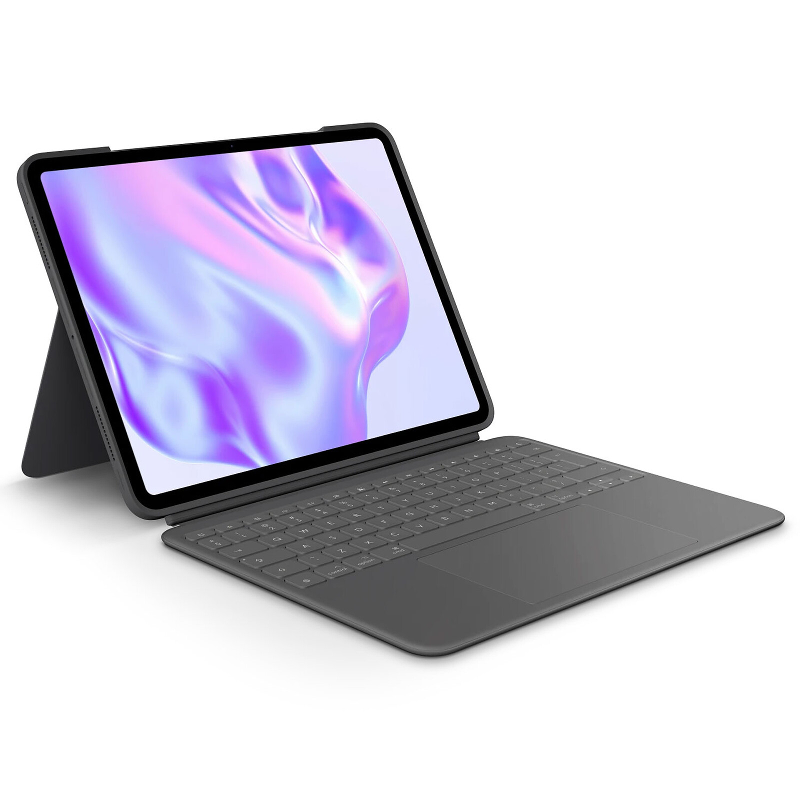 Logitech Combo Touch iPad Pro 13 Graphite infinytech Réunion 01
